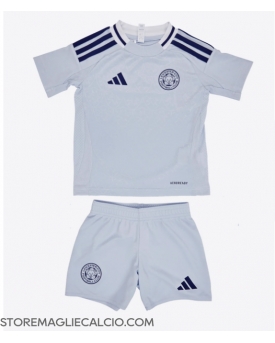 Leicester City Maglia Gara Terza Repliche 2024-25 Bambino